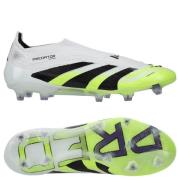 adidas Predator Elite Laceless FG Radiant Blaze - Fottøy Hvit/Svart/Lu...