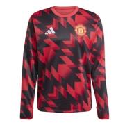 Manchester United Trenings T-Skjorte Pre Match Warm Top - Mufc Rød Lan...