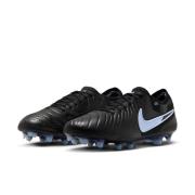 Nike Tiempo Legend 10 Elite FG Shadow - Svart/Isblå FORHÅNDSBESTILLING