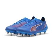 PUMA Ultra 6 Ultimate SG Untamed - Ultra Blue/PUMA White/Glødende rød