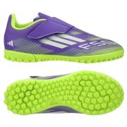 adidas F50 Club Borrelås TF Radiant Blaze - Lilla/Fottøy Hvit/Lucid Si...