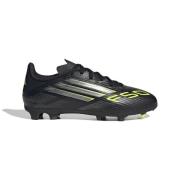 adidas F50 League FG/AG Electric Stealth - Svart/Metall/Lucid Sitron B...