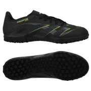 adidas Predator Club TF Electric Stealth - Svart/Grå/Lucid Sitron