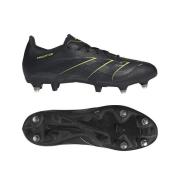 adidas Predator League SG Electric Stealth - Svart/Grå/Lucid Sitron