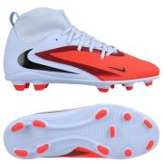 Nike Phantom 6 Club High Cut MG Scary Good - Lyse lilla/Rød Barn