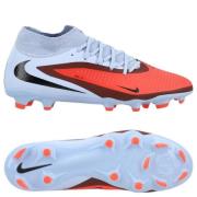 Nike Phantom 6 Academy High Cut MG Scary Good - Lyse lilla/Rød