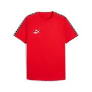 PUMA T-skjorte teamKING - Puma Rød/PUMA White/PUMA Svart