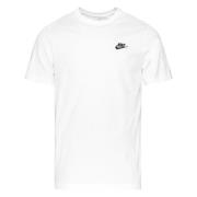 Nike T-skjorte NSW Club - Hvit/Svart