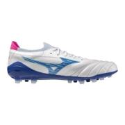 Mizuno Morelia Neo IV Beta Elite AG Urban Electric - Hvit/Tanager Turq...