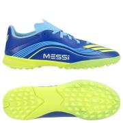 adidas F50 Messi League TF VIS10N - Blå/Gul/Blå Barn
