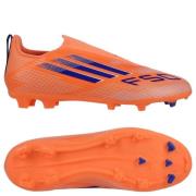 adidas F50 League Laceless FG/AG  Blaze - Oransje/Lucid Blue/Fottøy Hv...