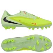 Nike Phantom 6 Academy Low Cut AG Max Voltage - Gønn/Svart/Hyper Crims...