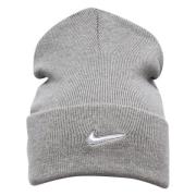 Nike Lue Peak Swoosh - Grå/Hvit