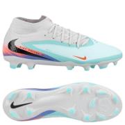 Nike Phantom 6 Academy High Cut MG United - Turkis/Oransje