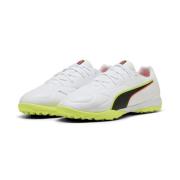 PUMA King 20 Match TT Unleashed - PUMA White/Glødende rød/Gul