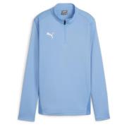 teamGOAL Training 1/4 Zip Top Wmn Team Light Blue-PUMA White-Clear Sea