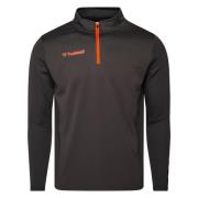 Hummel Treningsskjorte Authentic 1/2 Zip - Grå/rød