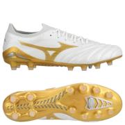 Mizuno Morelia Neo IV Beta Made in Japan FG Bright Gold - Hvit/Gull Co...