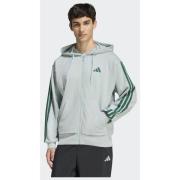 Adidas Essentials 3-Stripes French Terry Full-Zip Hoodie
