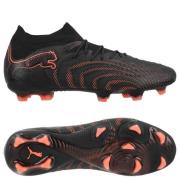 PUMA Future 9 Ultimate FG Eclipse - PUMA Svart/Glødende rød/Strong Gra...