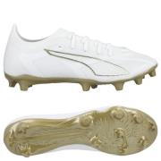 PUMA Ultra 6 Match FG/AG White Gold - PUMA White/Metallisk gull/PUMA S...