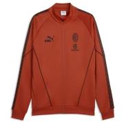 Milan Treningsjakke King Anthem - Red Fire/PUMA Svart