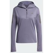 Adidas Own The Run Winterized Hooded Half-Zip