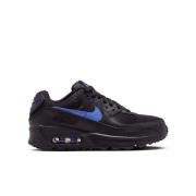 Nike Sneaker Air Max 90 Mesh - Svart/Blå Barn