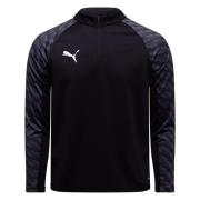 PUMA Treningsskjorte teamLIGA26 1/4 glidelås - PUMA Svart/Grå Barn