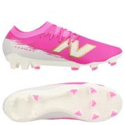 New Balance Furon V8 Team FG Pure Ambition - Pink Heat/Hvit/Gull