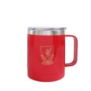 Liverpool Reisekopp Crest - rød/Gull/Metallisk sølv