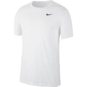 Nike Trenings T-Skjorte Dri-FIT Solid Crew - Hvit/Svart