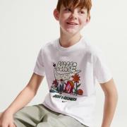 Nike T-skjorte NSW Boxy - Hvit Barn