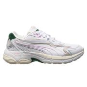 PUMA Sneaker Teveris Nitro Preppy - Hvit/Rosa/Grønn Kvinner